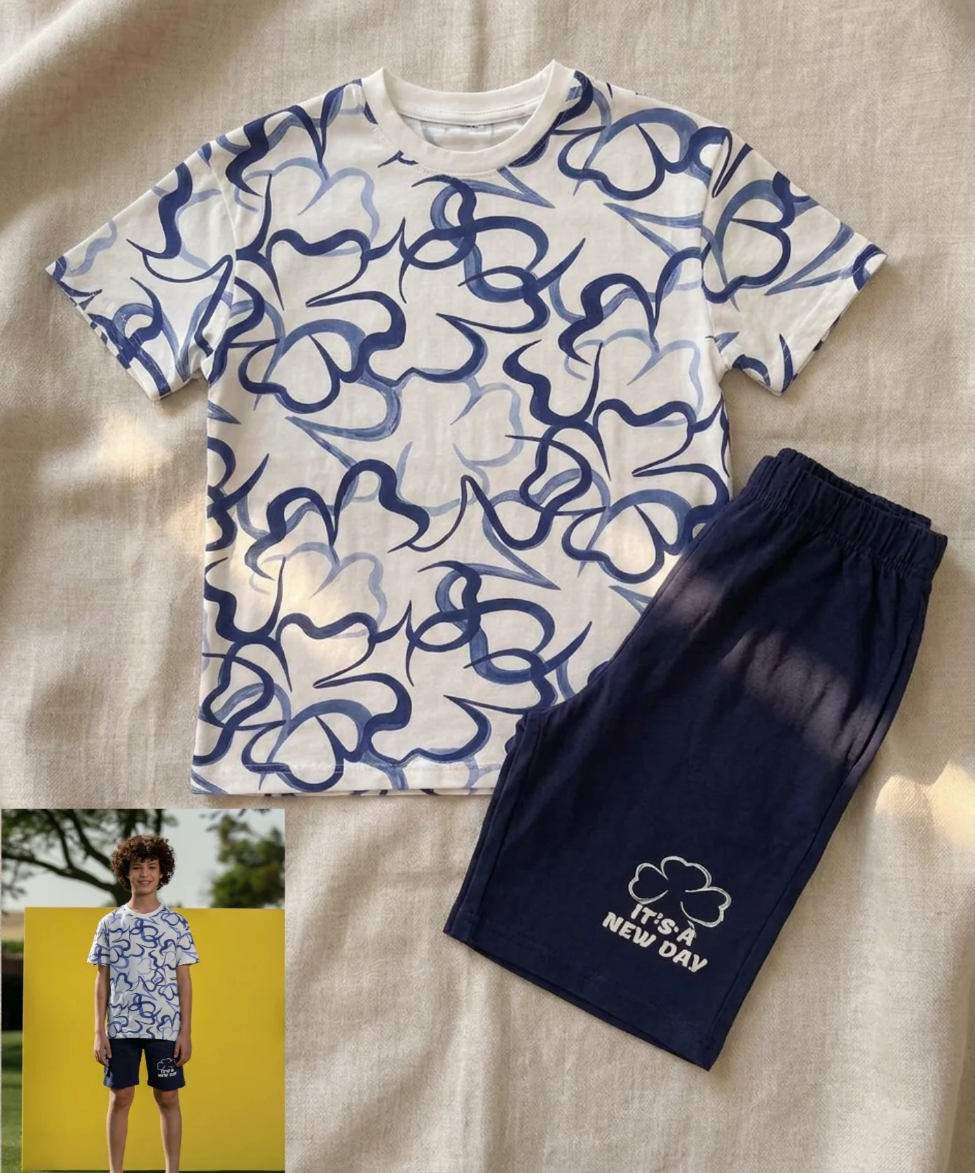Summer boy pajama moana 1589-2589