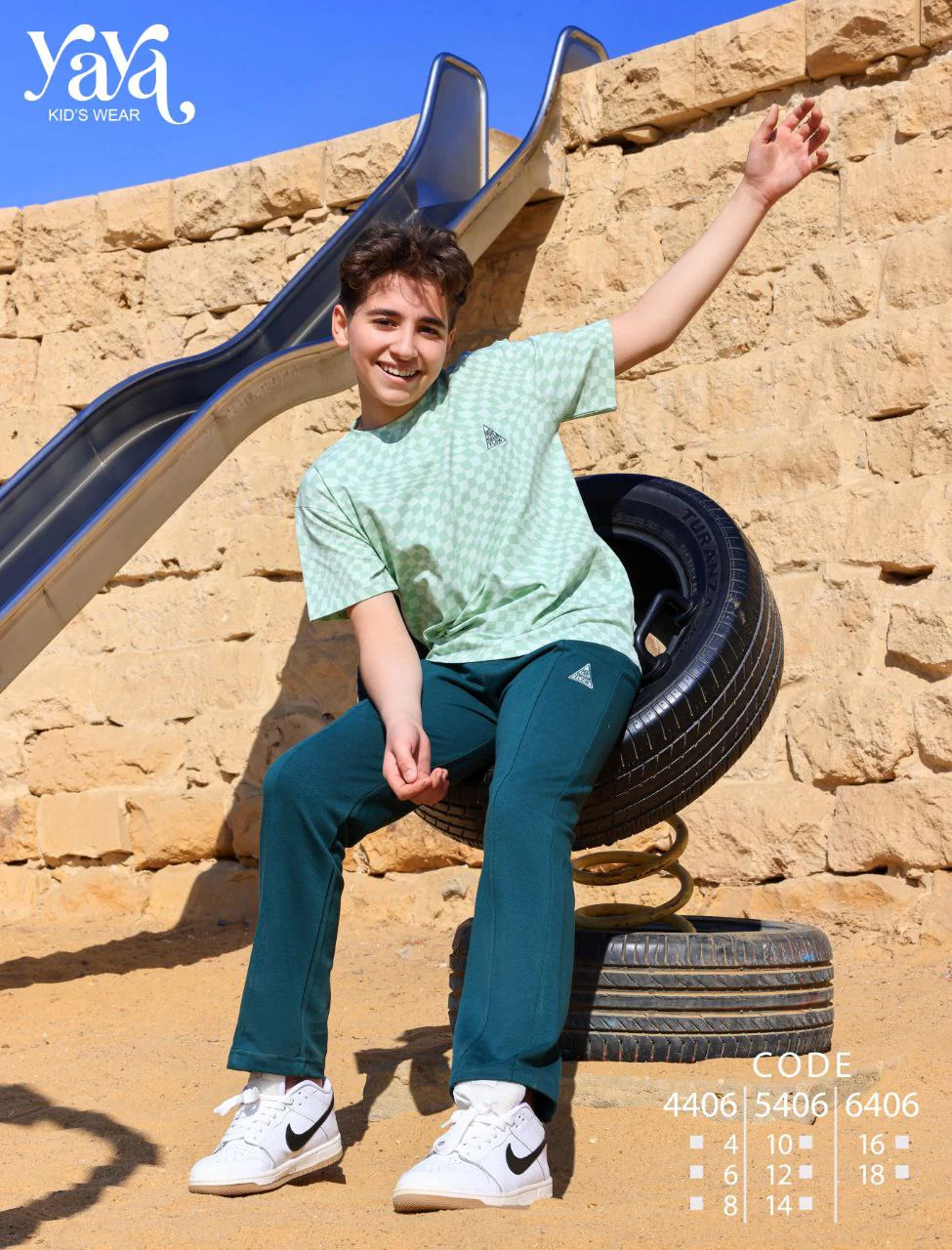 Summer boy pajama yaya 4406 - Image 3