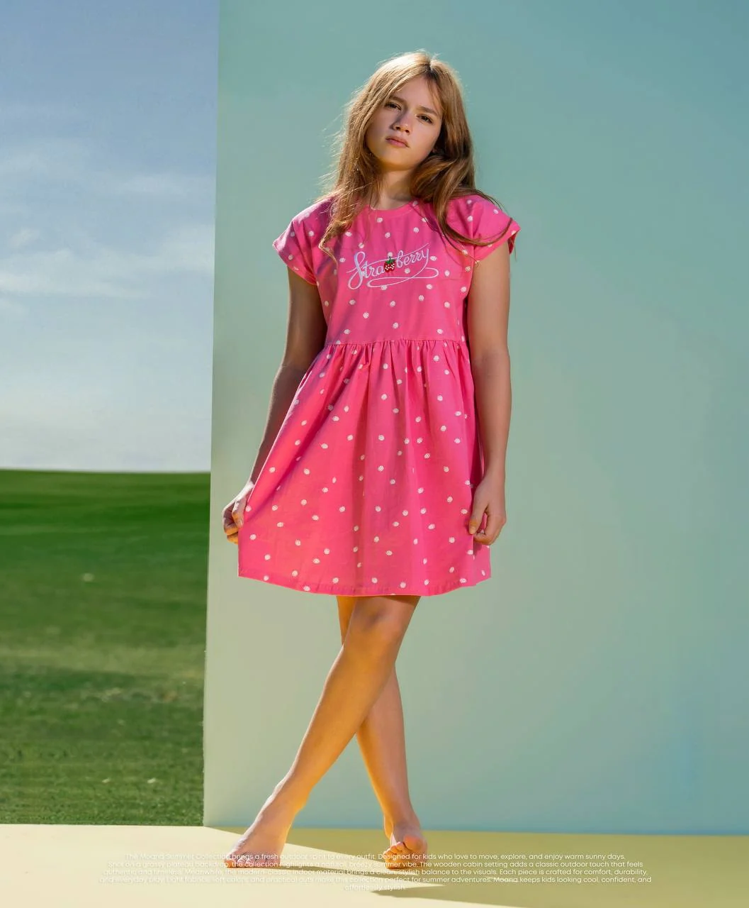 Summer girl dress moana 3232-4232 - Image 2