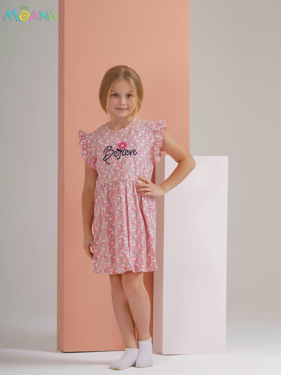 Summer girl dress moana 3233-4233 - Image 2