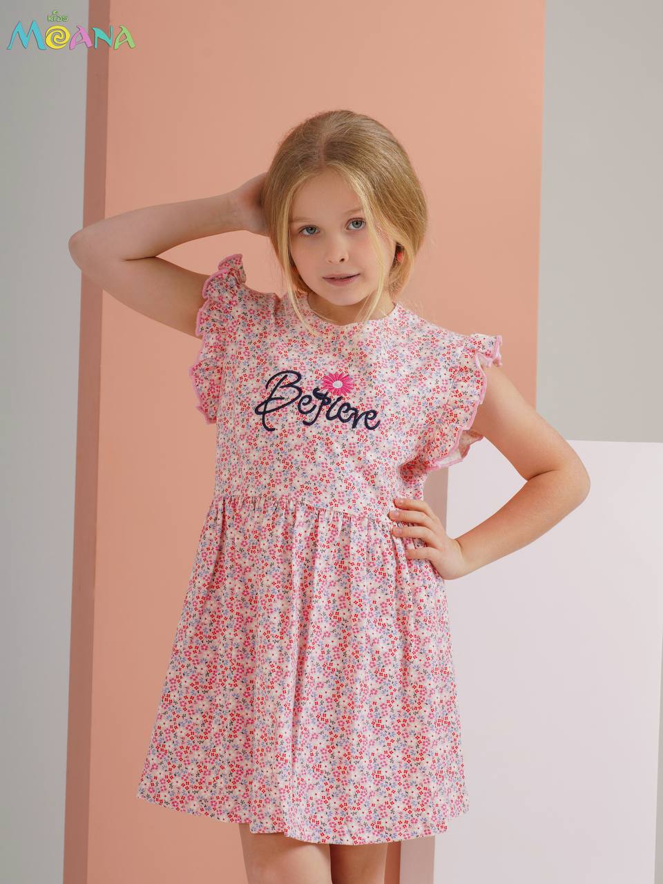 Summer girl dress moana 3233-4233 - Image 3