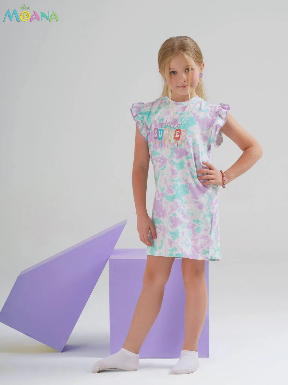 Summer girl dress moana 3241-4241 - Image 2