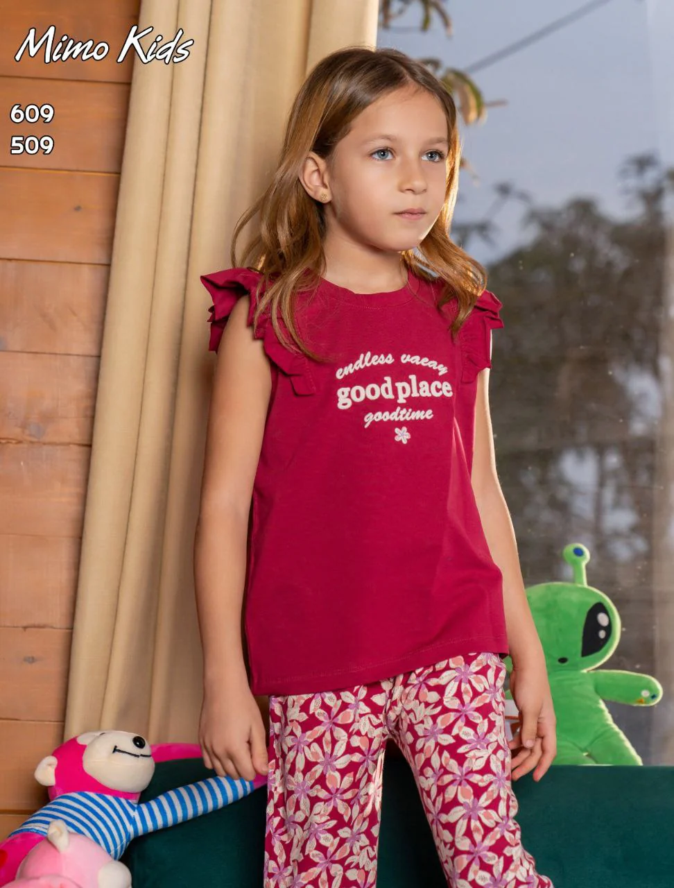 Summer girl pajama mimo 509 - 609 - Image 2