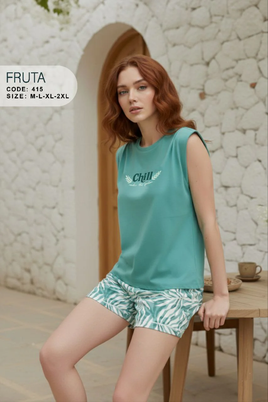Summer women pajama fruta 415 - Image 3