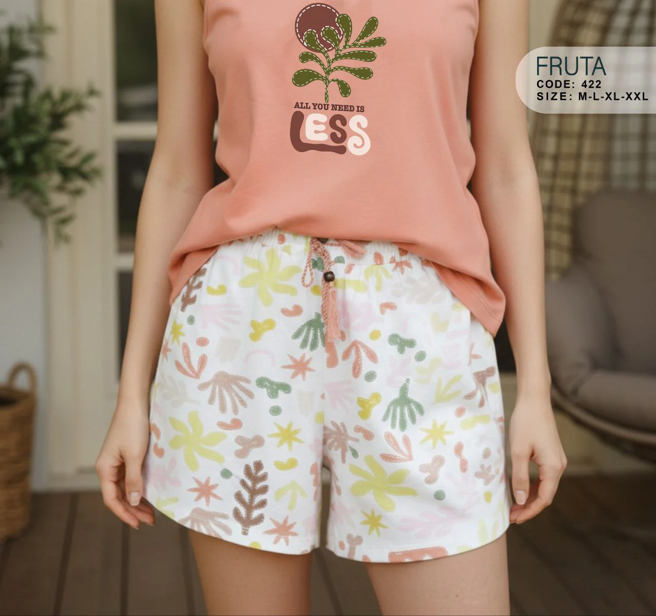 Summer women pajama fruta 422 - Image 2