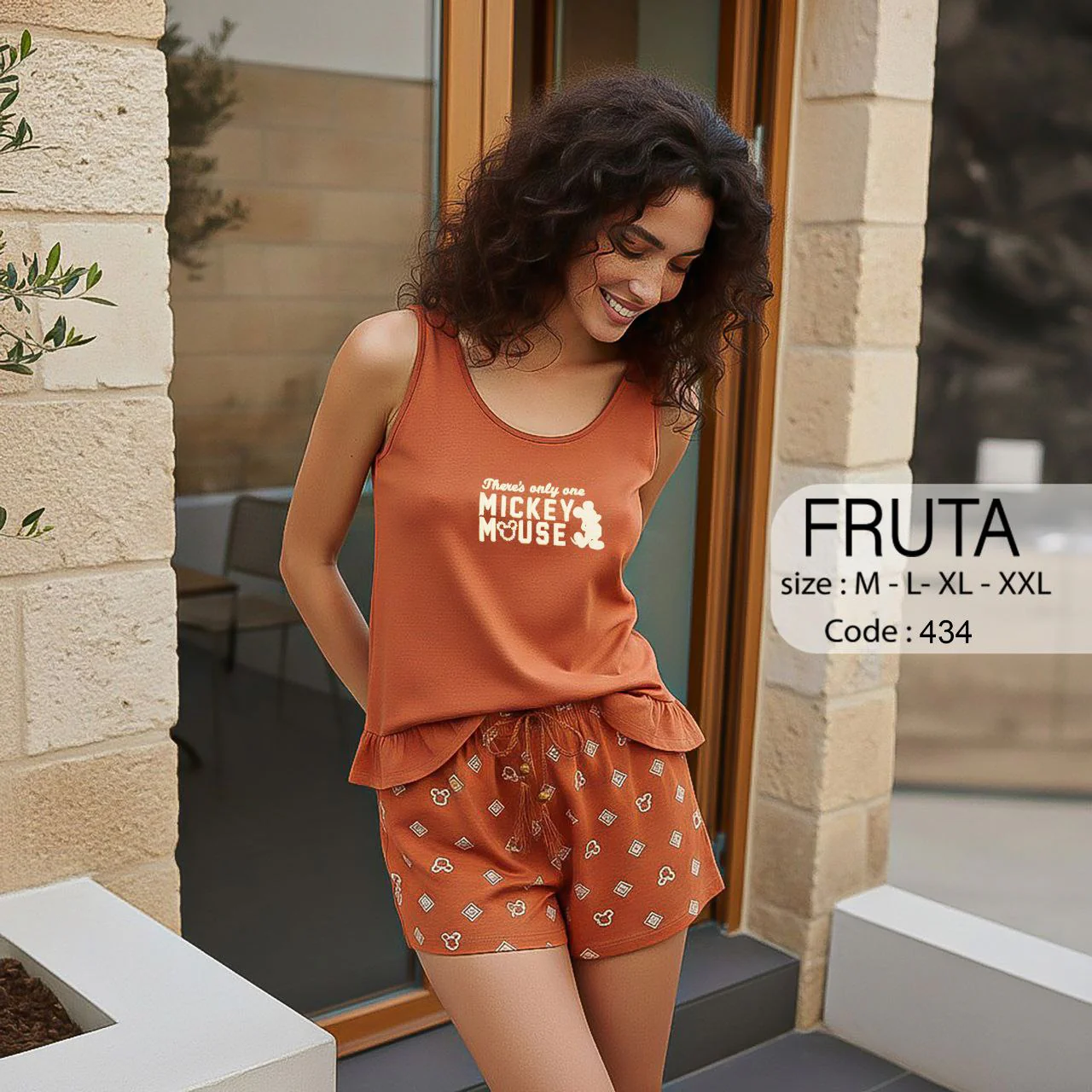 Summer women pajama fruta 434 - Image 3