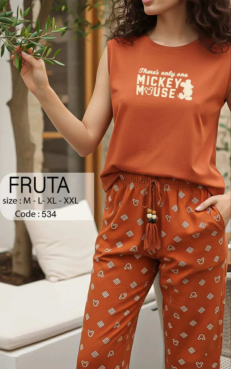 Summer women pajama fruta 534 - Image 2