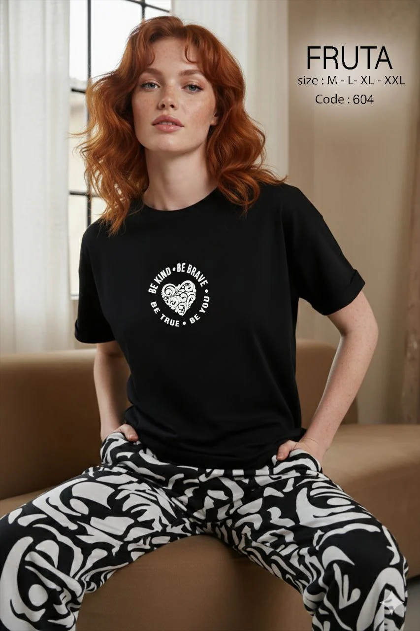 Summer women pajama fruta pant 604 - Image 2