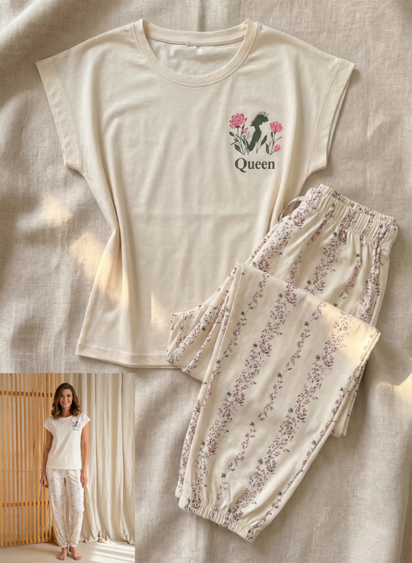 Summer women pajama fruta pant 609 _ 909