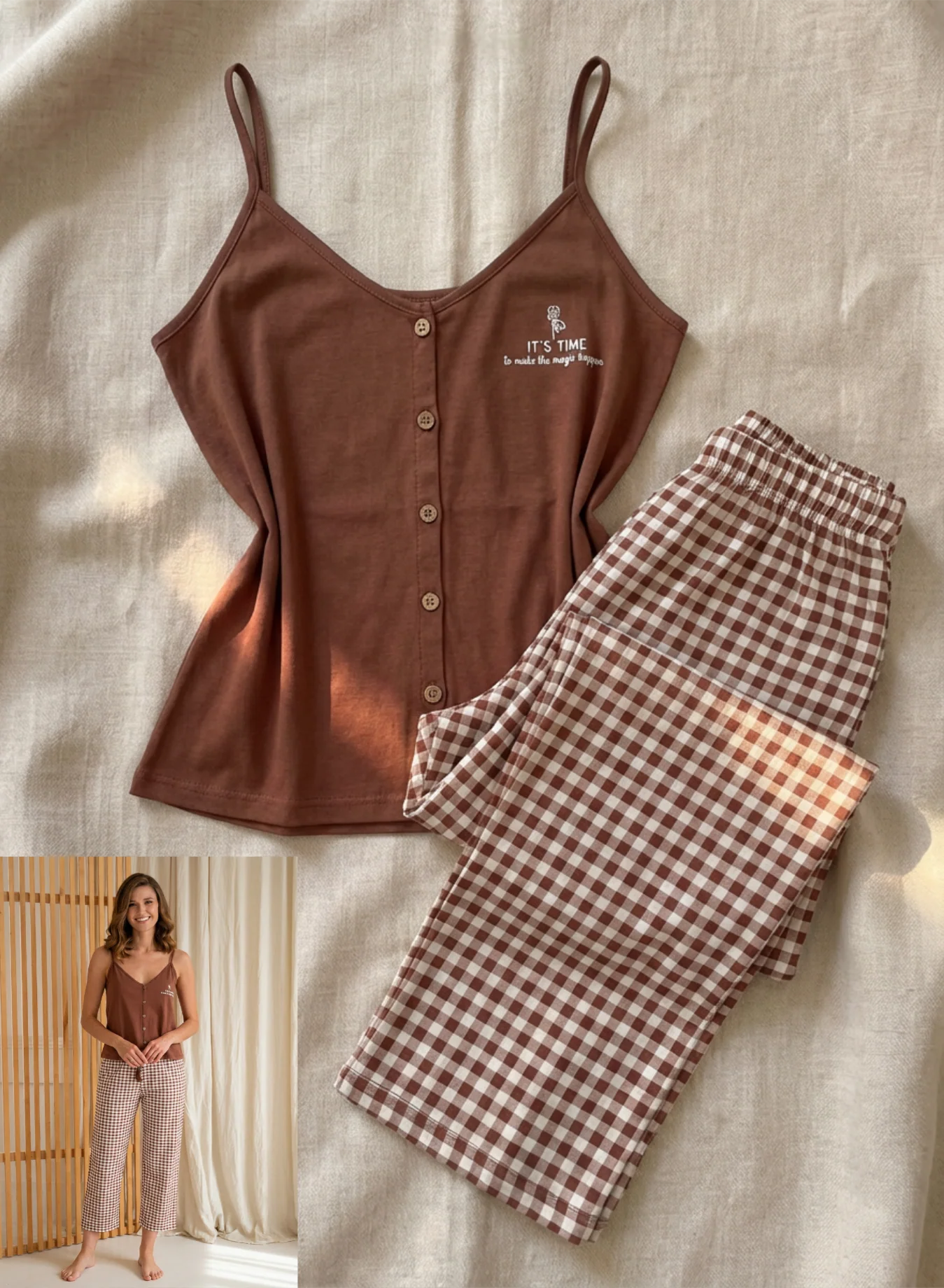 Summer women pajama fruta permoda 537