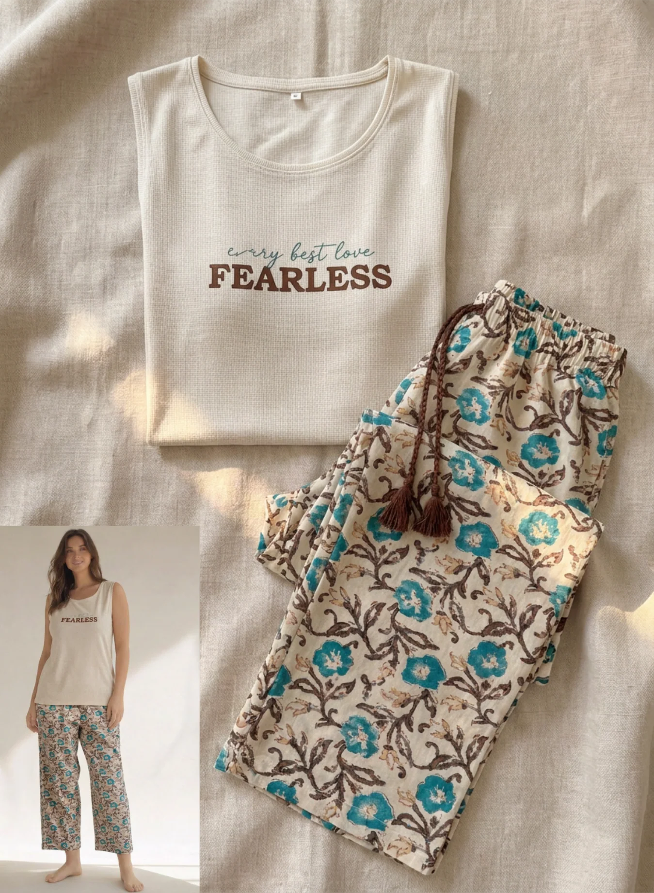 Summer women pajama mimo long permoda 2032
