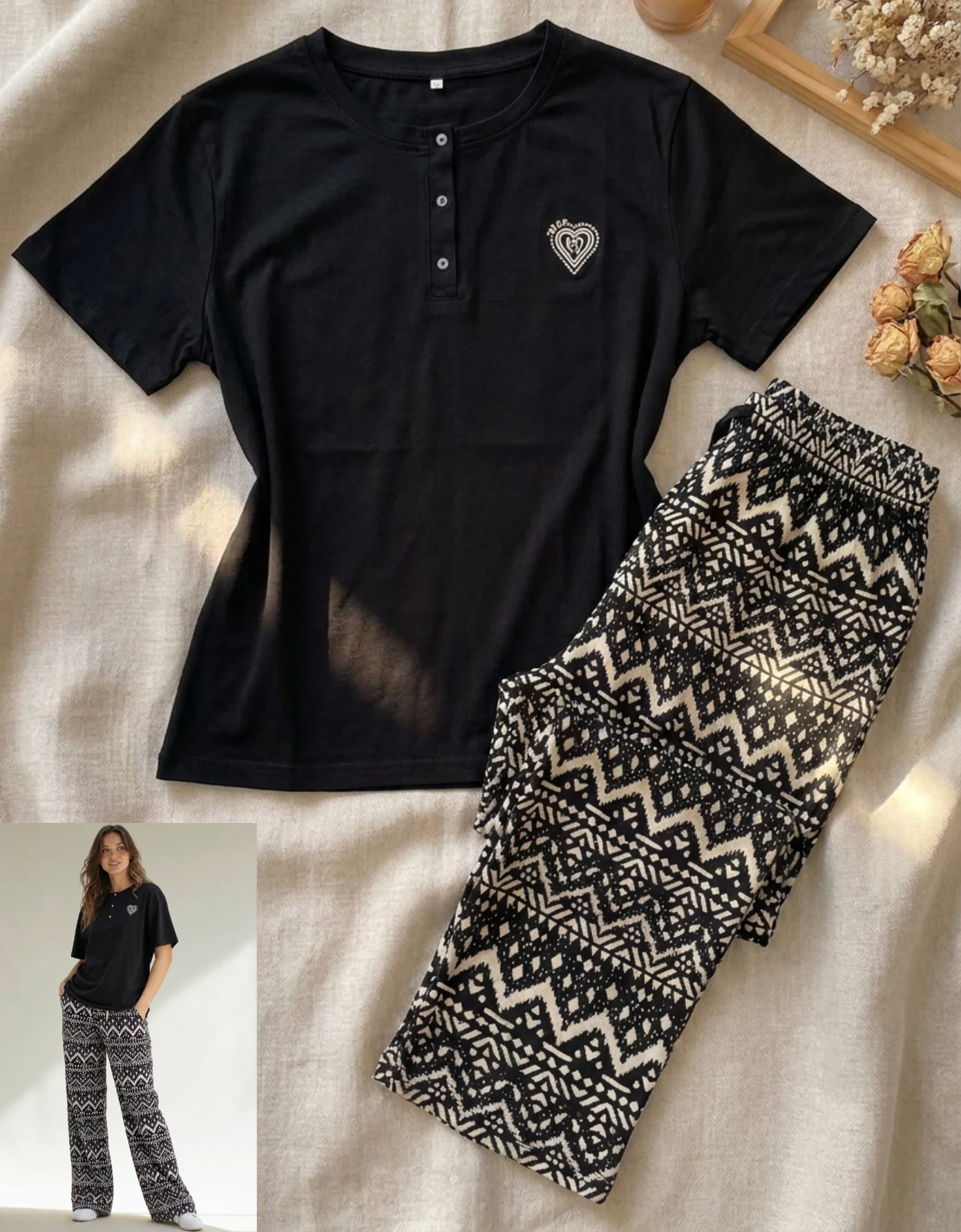 Summer women pajama yaya pant 1562